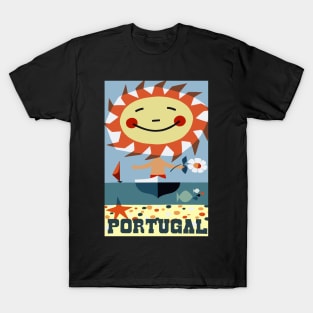 Portugal,Travel Poster T-Shirt